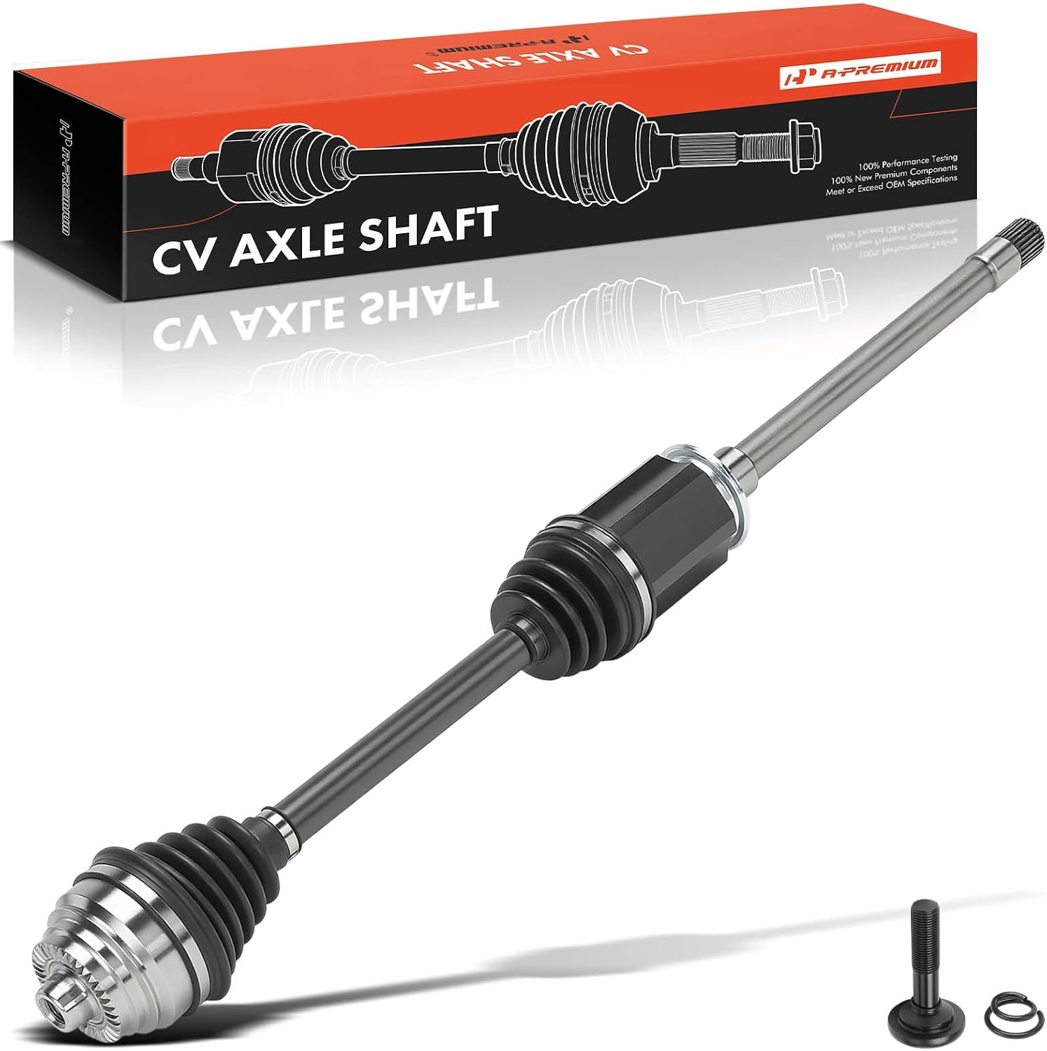 A-Premium CV Axle Shaft Assembly Compatible with BMW G30 Series 530e xDrive 2018-2019/2021-2022, 530i xDrive 2017-2019/2021-2022, 540i xDrive 2017-2019/2021-2022, 540d xDrive, Front Passenger Side