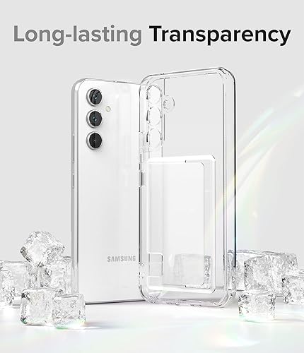 Miniatura 4 de Ringke Fusion Card [Cartera transparente] Compatible con Samsung Galaxy A54 Case 5G, parte trasera dura con tarjetero integrado para teléfono funda