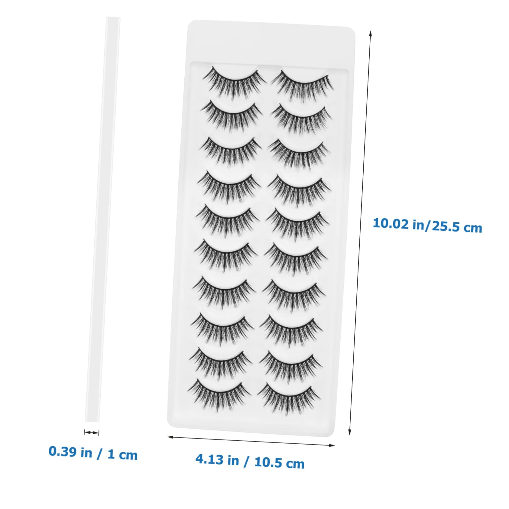 DOITOOL 50pares Pestañas Postizas De Extensiones De Fáciles De Usar Para Maquillaje y