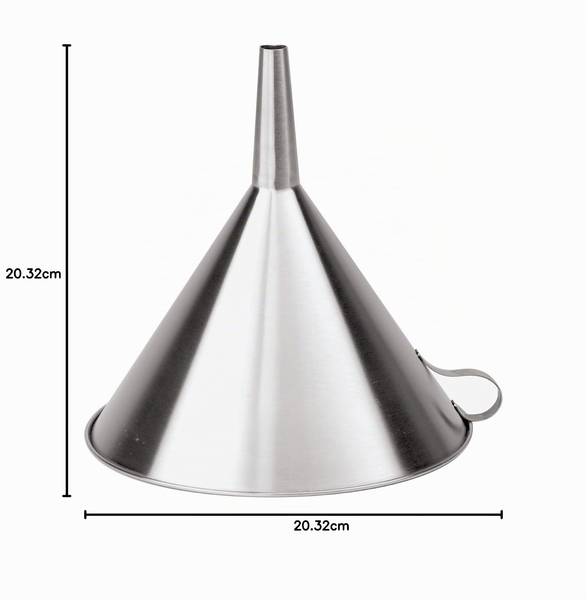 Paderno 42562-20 Imbuto, 20 cm, Acciaio Inox