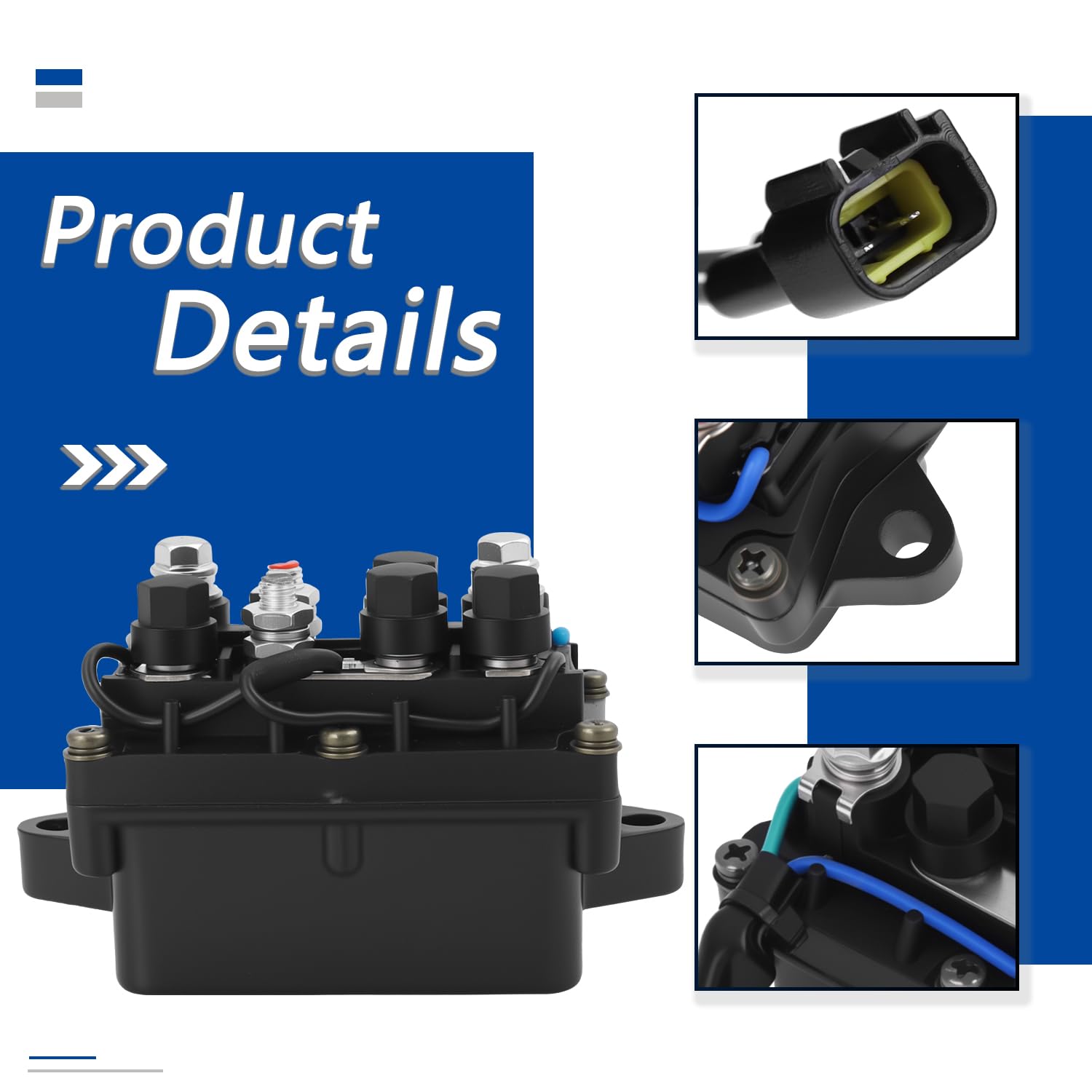 Tilt Trim Relay, Compatible with Yamaha Outboard 4 Stroke Engine F150 & 250 40HP 50HP 60HP 75HP 90HP 115HP 150HP 200HP 225HP 250HP Trim Relay Replace 63P-81950-00-00