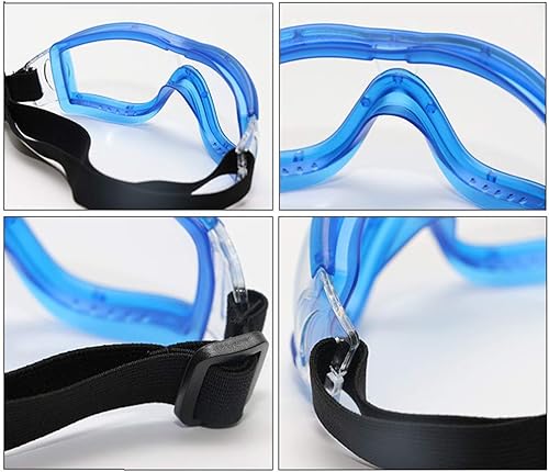 Miniatura 3 de z-aurora Gafas de seguridad, gafas de protección anti niebla y UV, gafas de trabajo de protección sello gafas para bricolaje, laboratorio, al aire