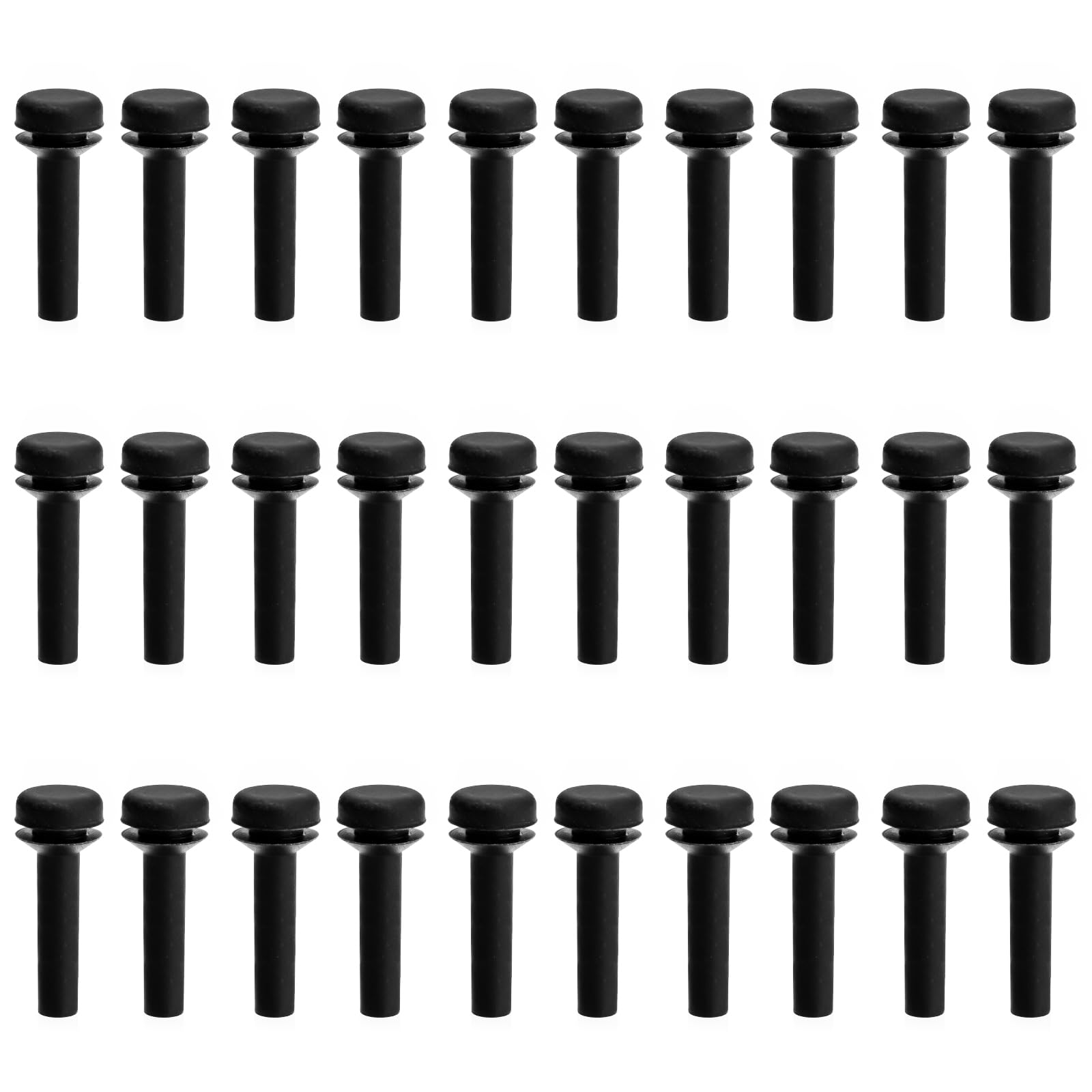 Grate Rubber Feet WB02X24790 for GE - Gas Stove Top Range Oven Burner AP5989801 PS11729077 Grate Bumper Fits Models C2S, CGB, CGP, JGB, JGP (30 Pack)