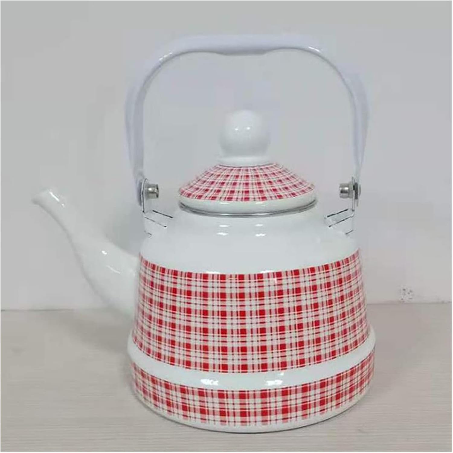 Teapot,Enamel Tea Kettle Induction Cooker Boiling Water Tea