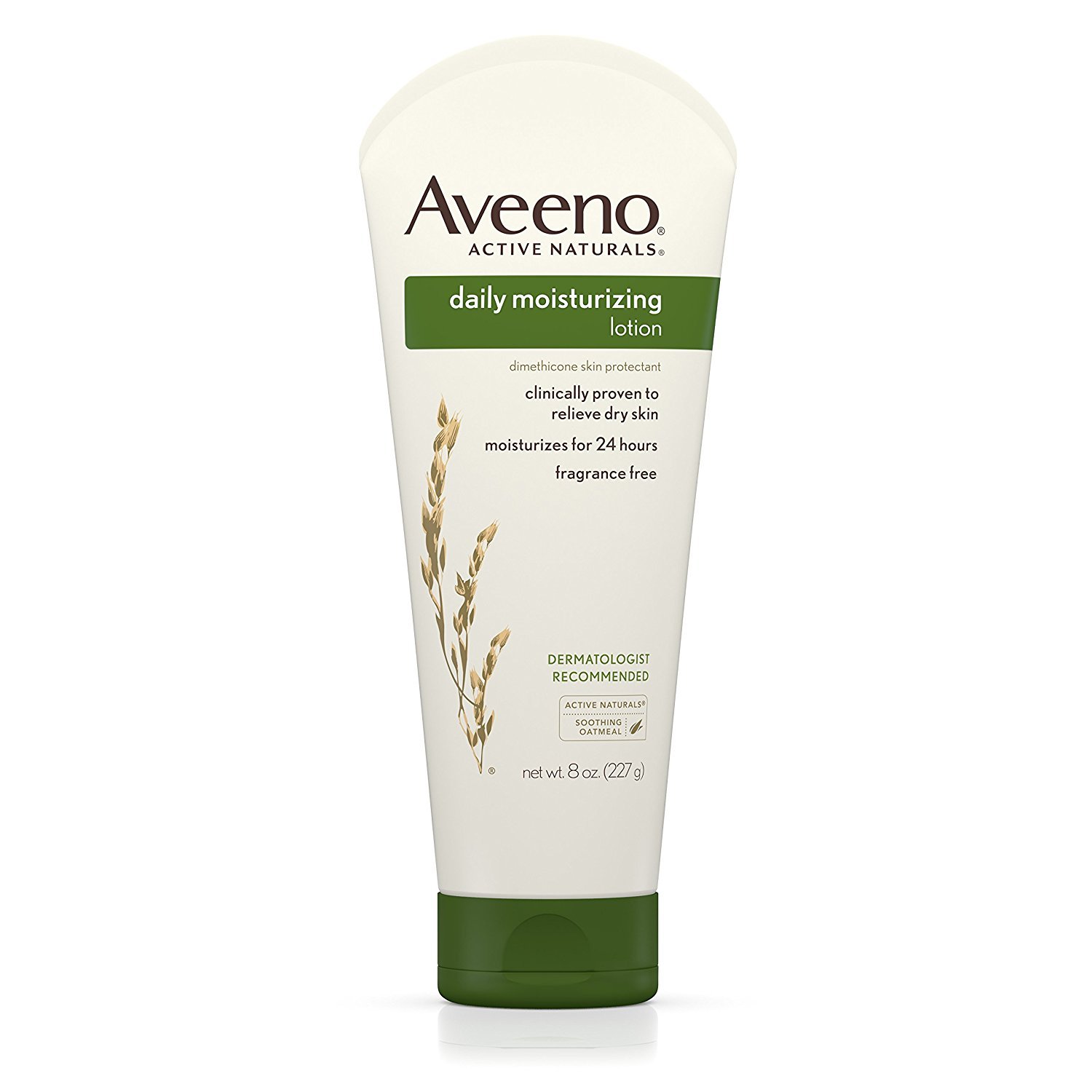 Aveeno Daily Moisturizing Lotion BLEuaz 8-Ounce Tube Pack of 12