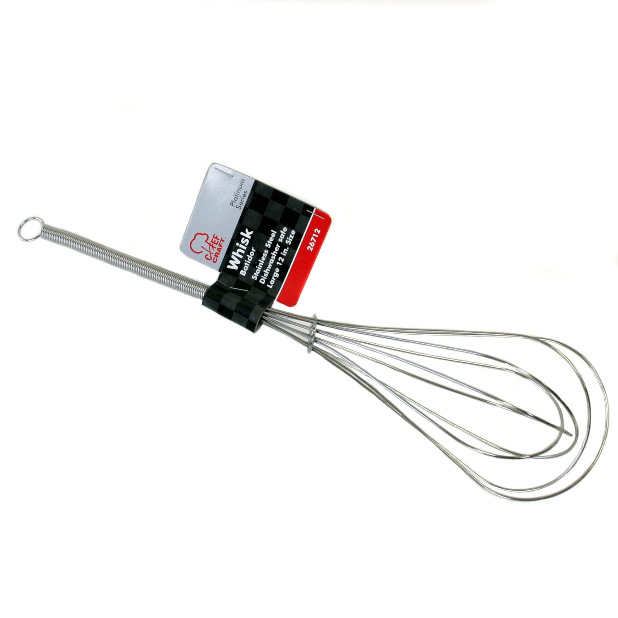 Chef Craft Select Stabiler Schneebesen, 30,5 cm, Edelstahl