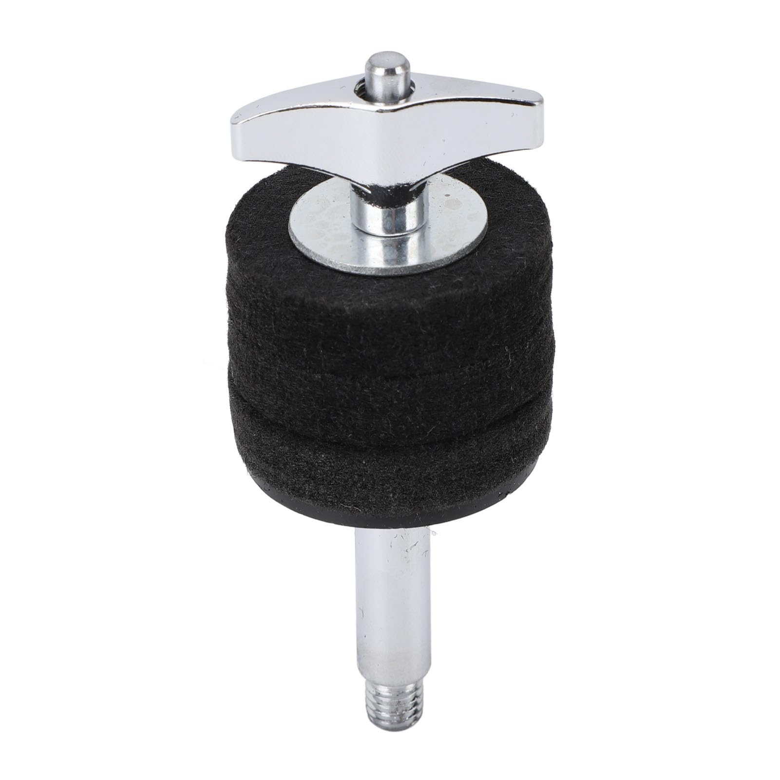 Support de Cymbale à Eau en Feutre D'aluminium, Empileur de Cymbales, Support pour Kit de Batterie (Noir)