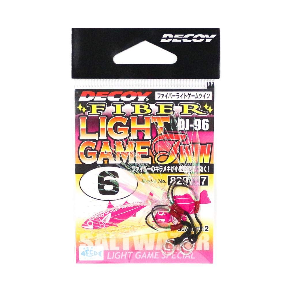 Hameçon assist DECOY DJ-92 Fiber light assist