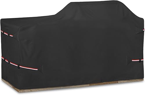 Miniatura 8 de Bitubi Cubierta para parrilla de isla de 98 pulgadas, 600D, resistente al agua, protección para todo tipo de clima, funda para parrilla extragrande,