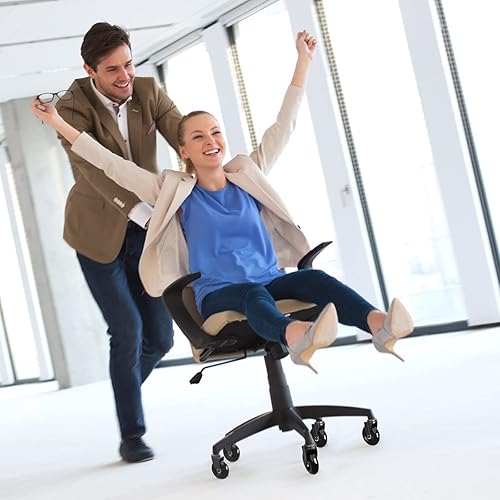 Miniatura 2 de Ruedas giratorias de repuesto para silla de oficina de 3 pulgadas para madera dura, alfombra, azulejos, ajuste universal, vástago estándar de 716