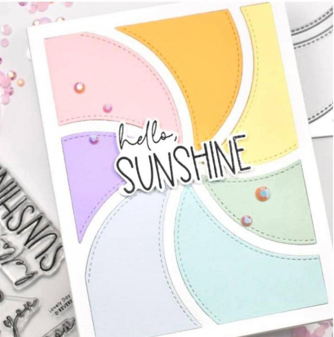 Fustelle In Metallo "Ginkgo", AgiArt, Stencil Per Goffratura, Fustelle Per Scrapbooking, Creazione Di Biglietti Fai Da Te, Per Fustelle Di Carta - Italia - Foto 10