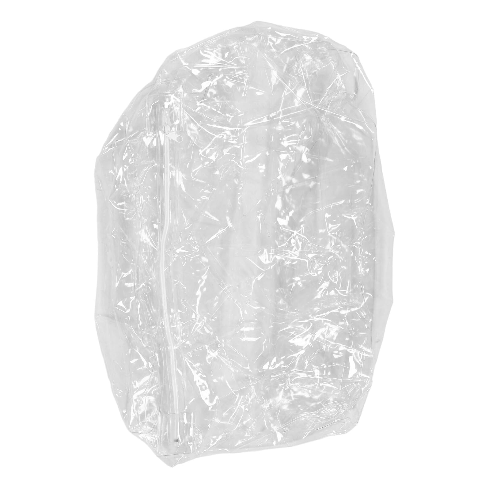Rangement peluches sous forme de pouf transparent avec capacité spacieuse