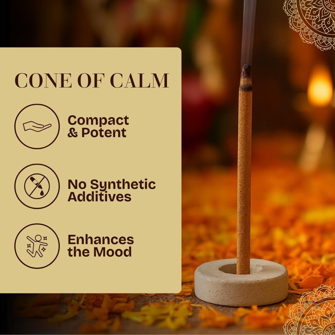 NIVAR Black Gold Herbal Dhoop Sticks – 40 Sticks Charcoal-Free Solid Incense Sticks (10 cm) – Suitable for Pooja, Temple, and Home Use – Jar Pack