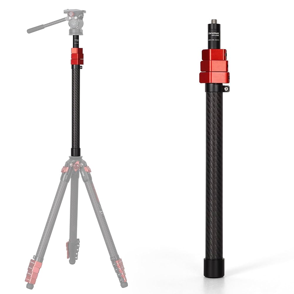 Amazon.com : IFOOTAGE Carbon Fiber Camera Pole, 37-108cm