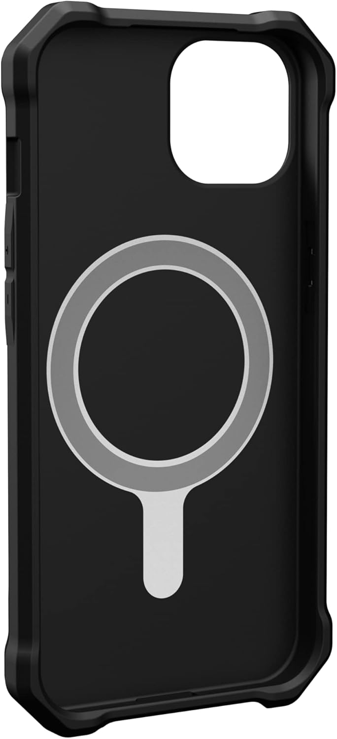URBAN ARMOR GEAR UAG Designed for iPhone 13 Case Black Compatible with MagSafe Rugged Slim Antimicrobial Ergonomic Essential Armor Protective Cover, [6.1 inch Screen]