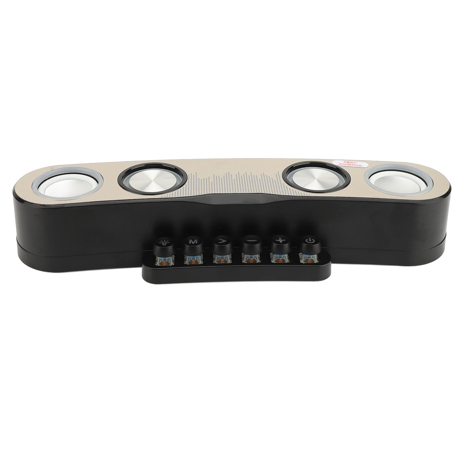 Altoparlanti per Computer Bluetooth RGB con Luci LED Colorate per Giochi e Contenuti Multimediali |Soundbar Wireless per PC Desktop e Dispositivi Mobili |Costruzione in Plastica Resistente