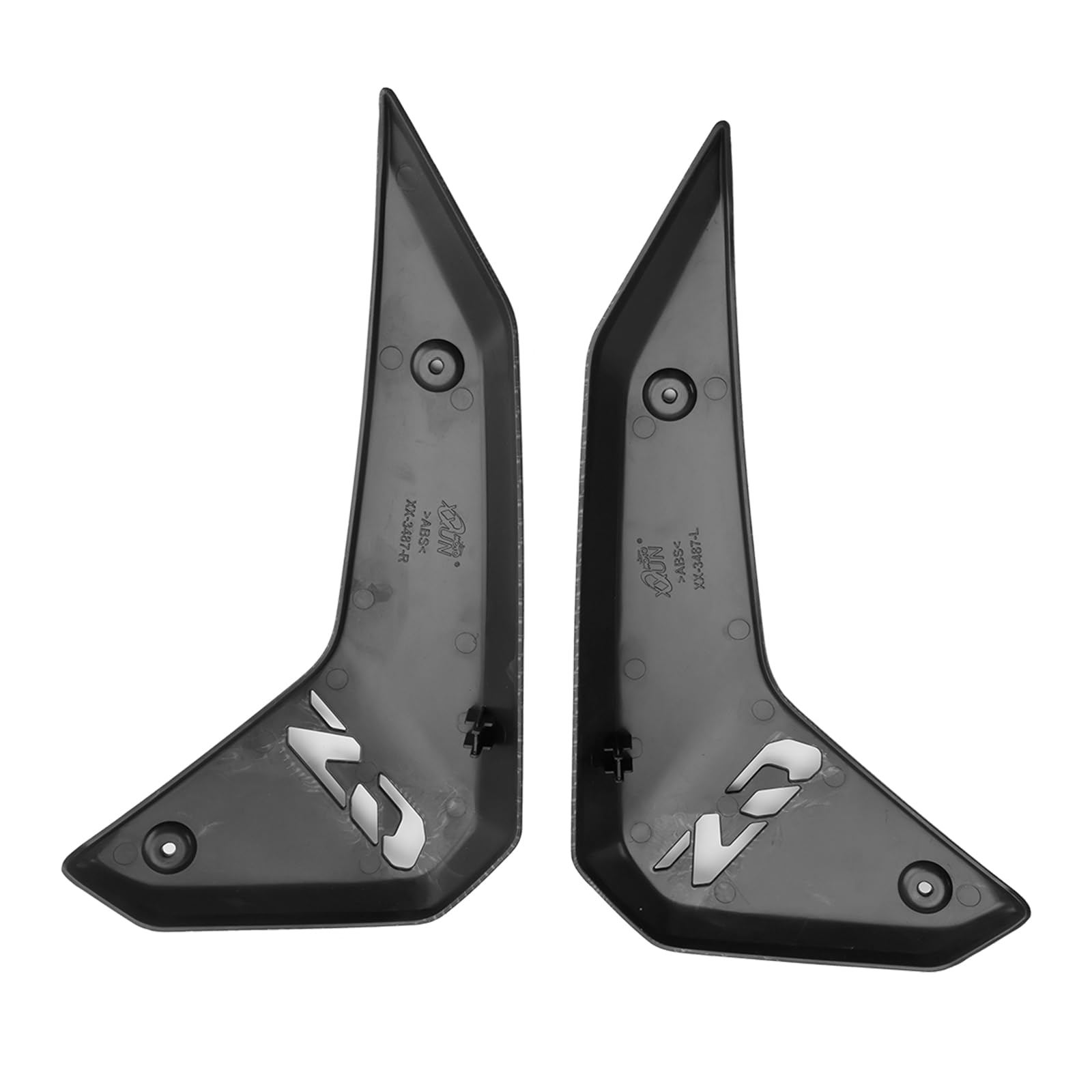 Topteng Seitliche Rahmenverkleidung, Cowl Guards, Kühlerabdeckung, passend für BMW R1300GS 2024-2025 Carbon