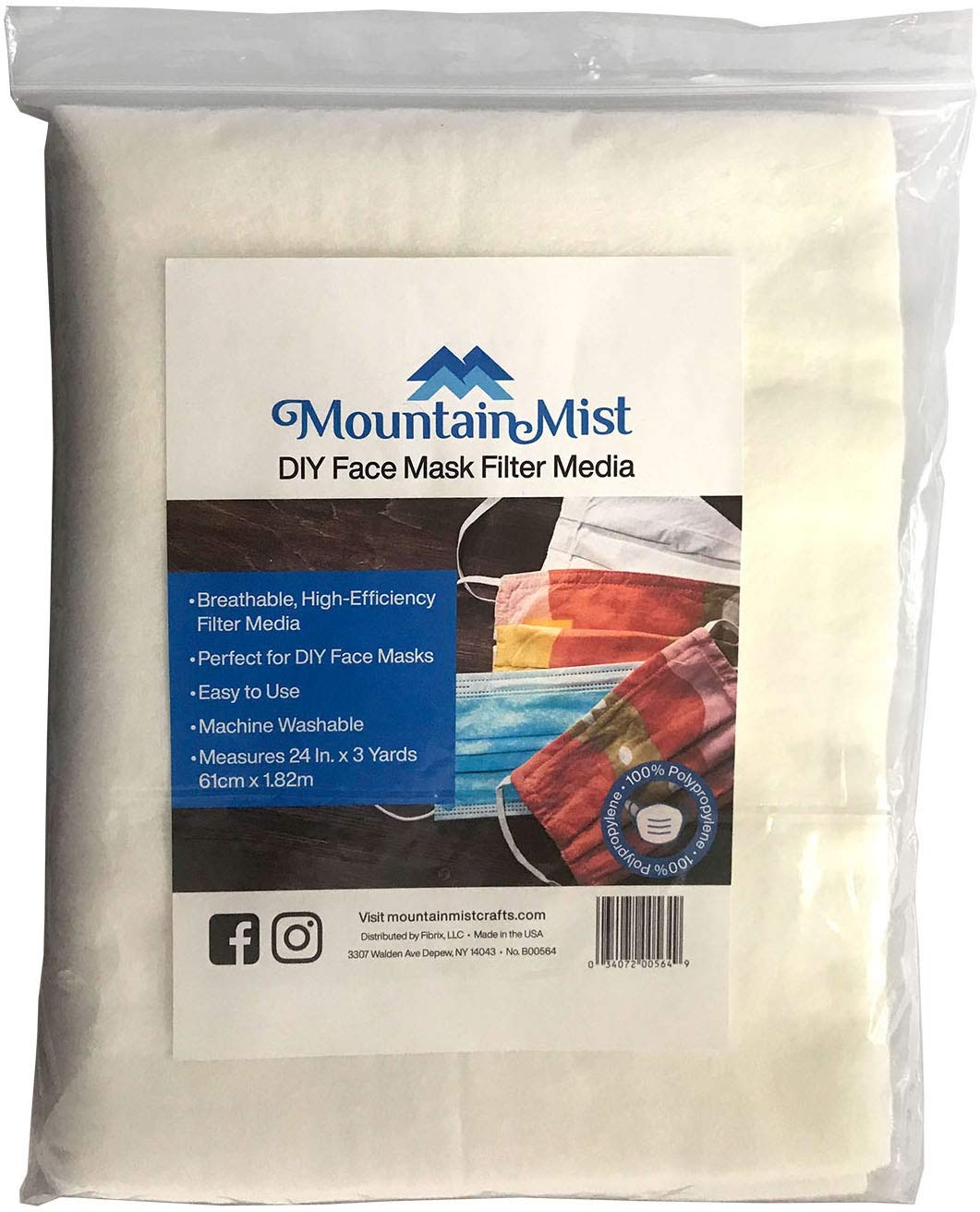 FIBRIX LLC FACE MASK Filter, 0