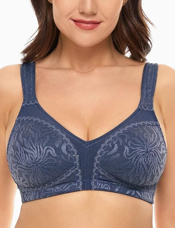 Grande Taille Sans Armatures Soutien-Gorge Minimiseur Wingslove
