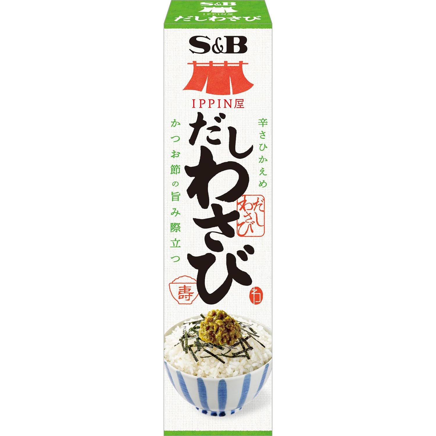 S&B エスビー食品 ＩＰＰＩＮ屋 だしわさび 38g