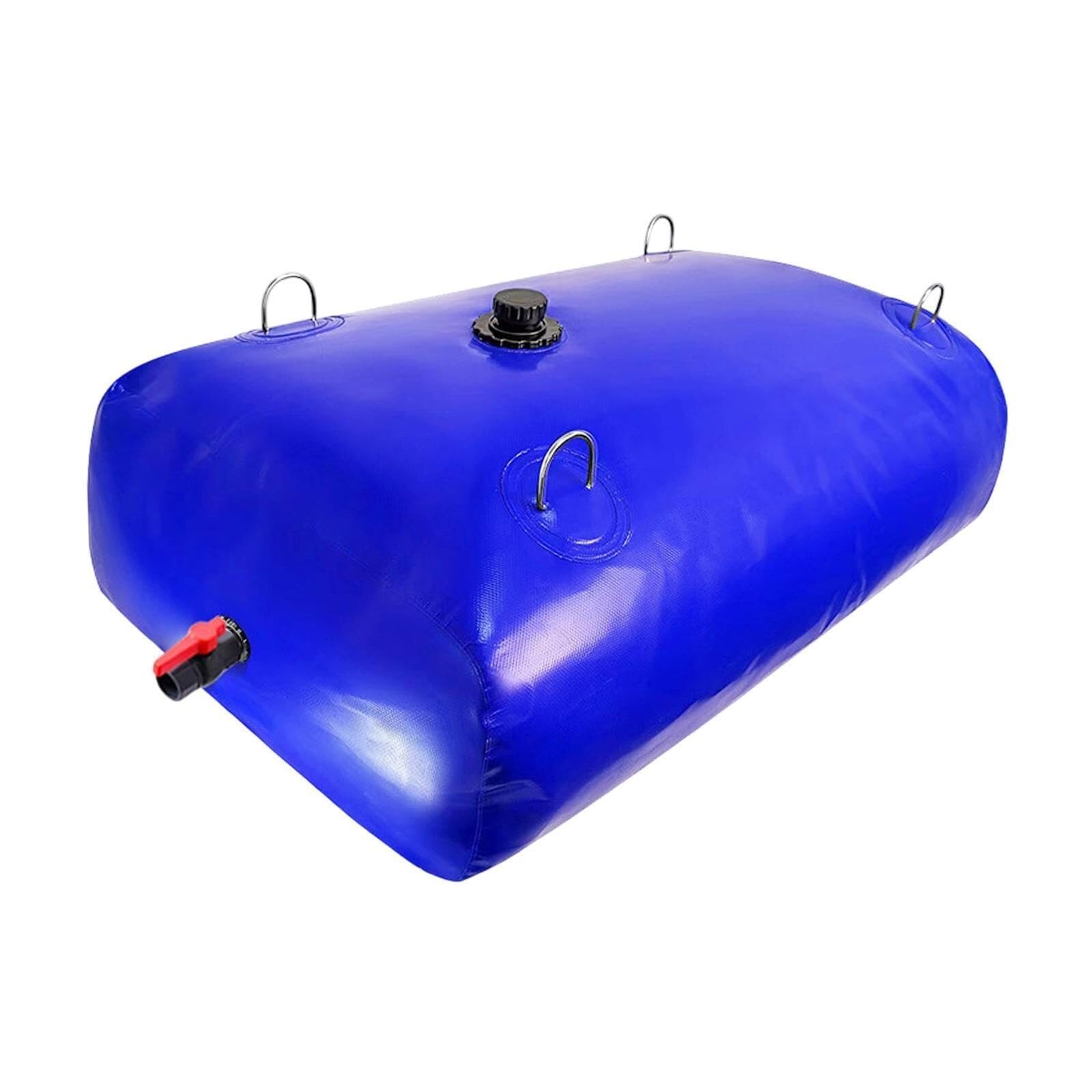 Bolsa de Almacenamiento Agua Plegable for Montar en vehículo, Ideal for construcción, Agricultura y Transporte, con Grifo for Exteriores