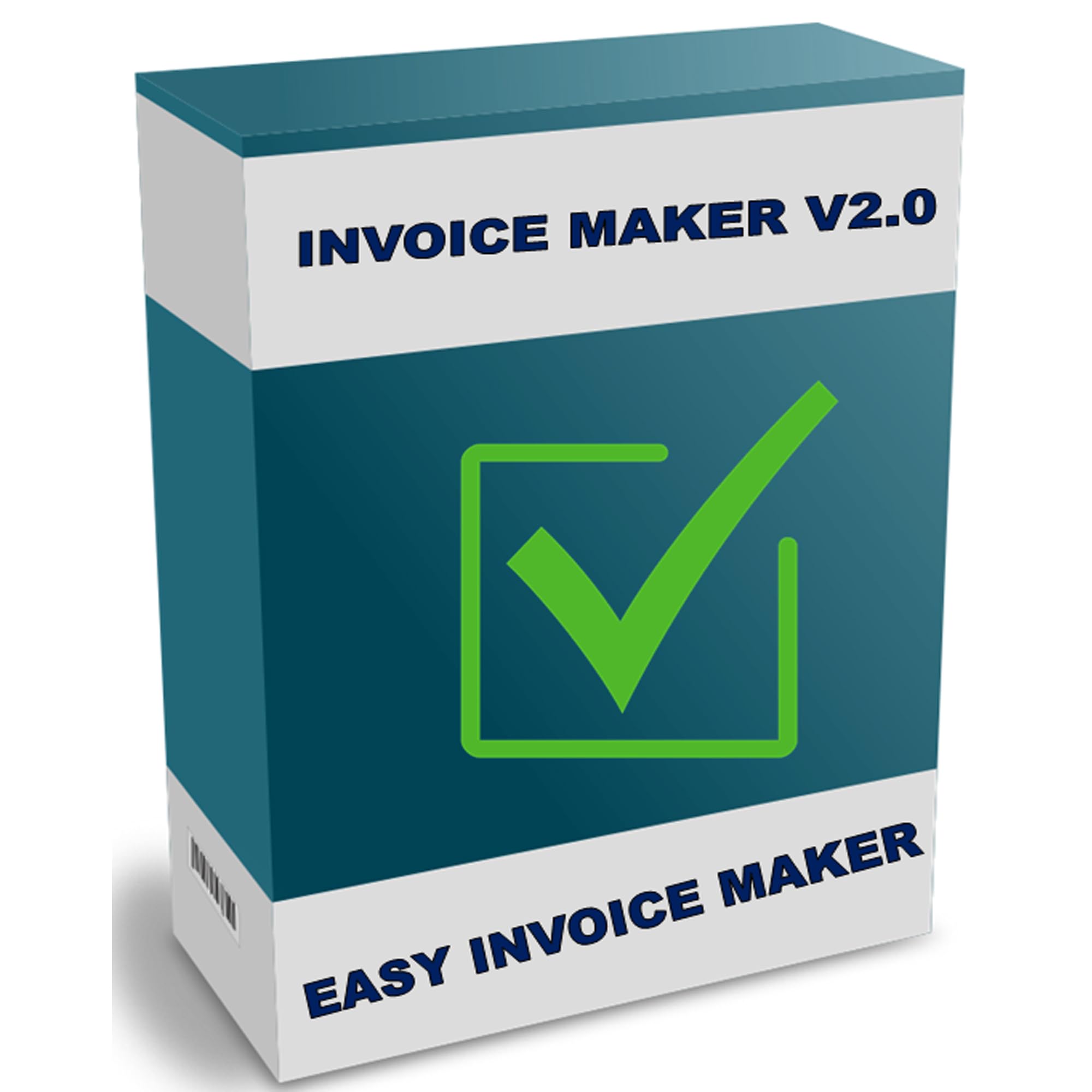 Invoice Maker v2.0 | Business Accounting Software | Windows 7,8,10,11 Supported OS | CD ROM
