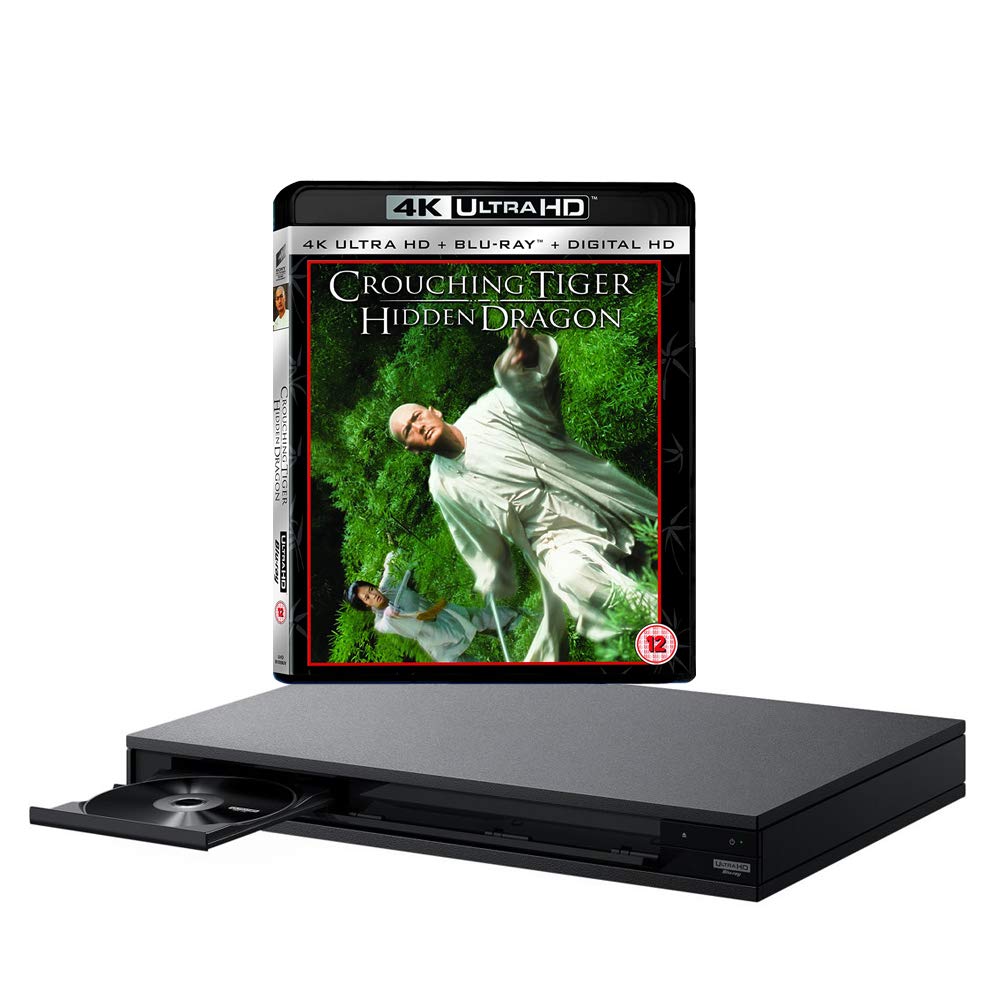 SonyUBP-X800M2 MULTIREGION Bundle with Crouching Tiger Hidden Dragon Ultra HD 4K Blu-ray Disc