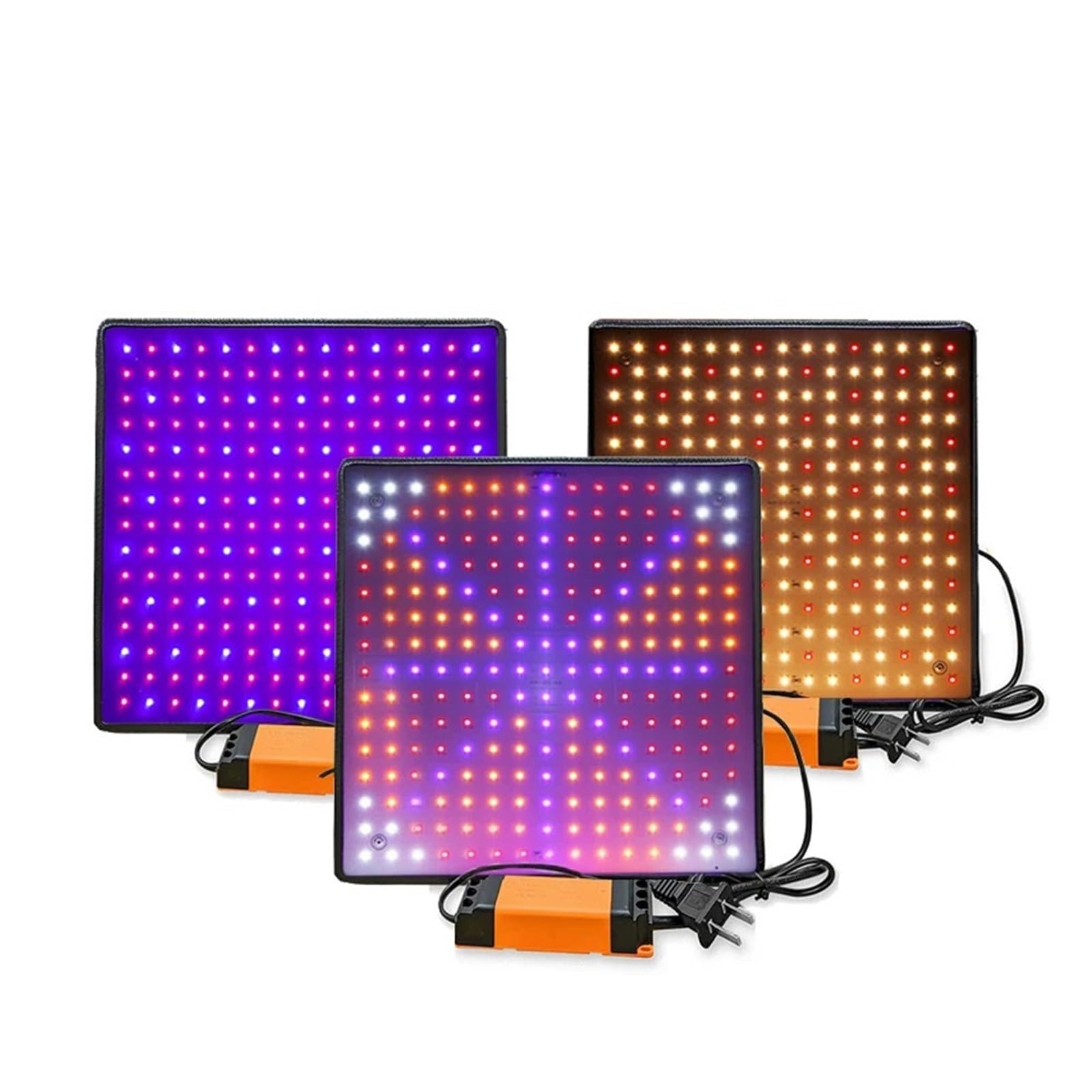 Lampada per Piante, Indoor Coltiva La Luce 1000W Spettro Completo Phytolamp for Le Piante Phyto Lampada for Gow Tenda Box Piante Lampada Piantine Crescita Fioritura(3pcs warm white)