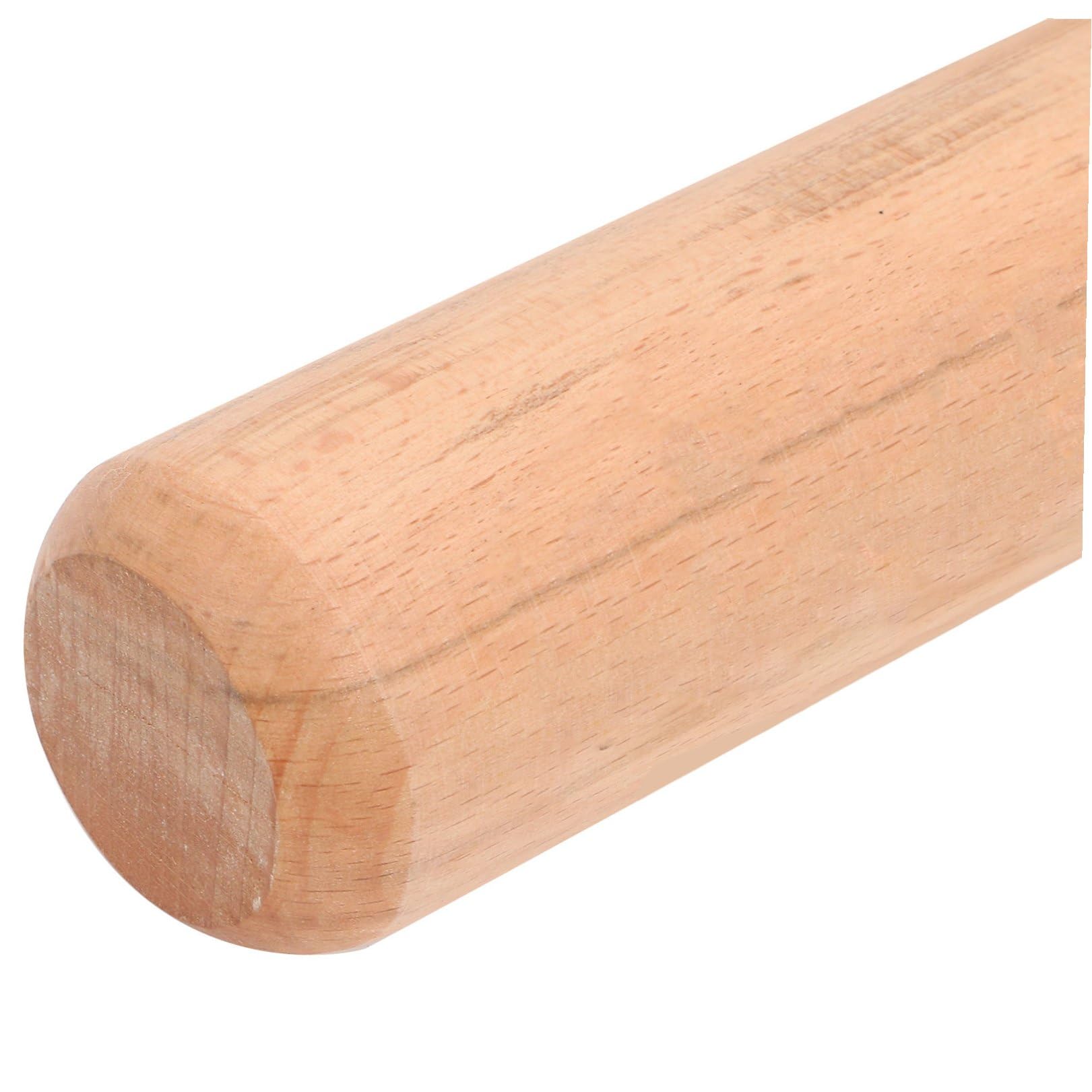 Mazza da Baseball Sportiva in Legno di Faggio 54 Cm Impugnatura e Logo, Bastone Leggero per Allenamento Ragazzo Ragazza, Ragazzi e Adulti, Attrezzatura Outdoor per Esercizi