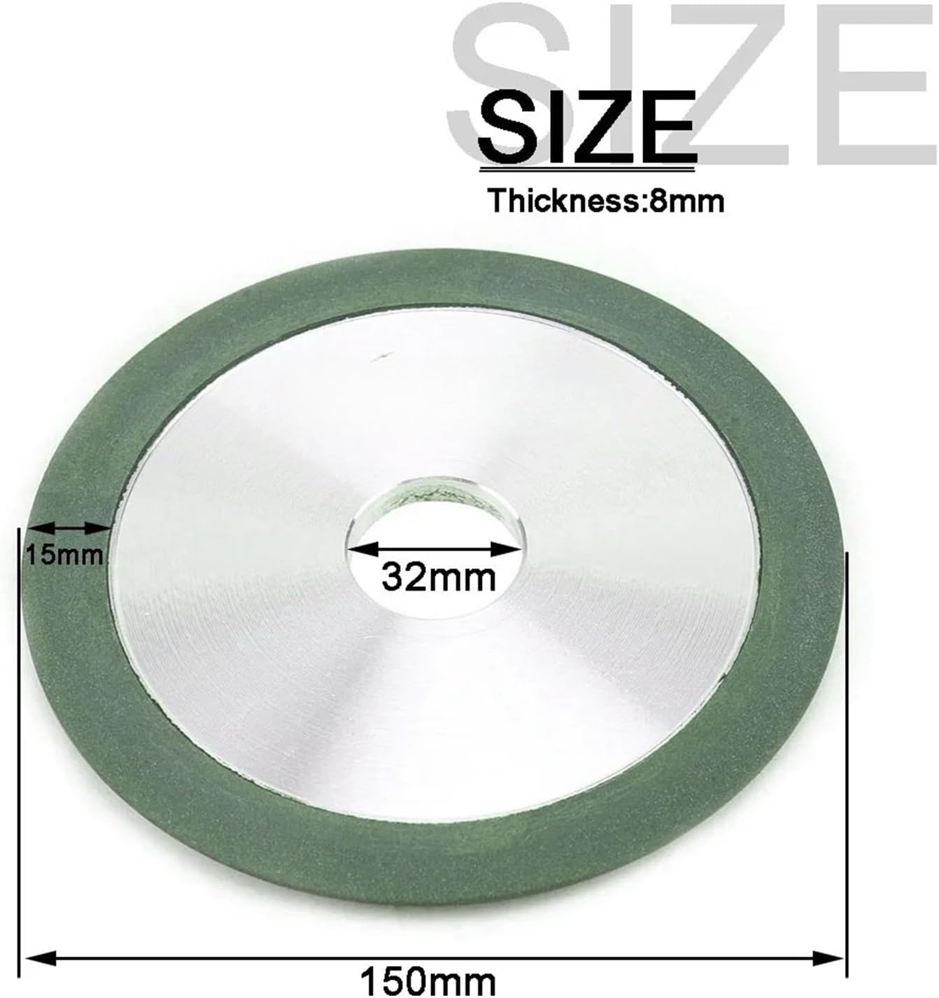 1Pc Diamond Grinding Wheel Cup Grinding Circle for Tungsten Steel Milling Cutter Tool Sharpener Grinder