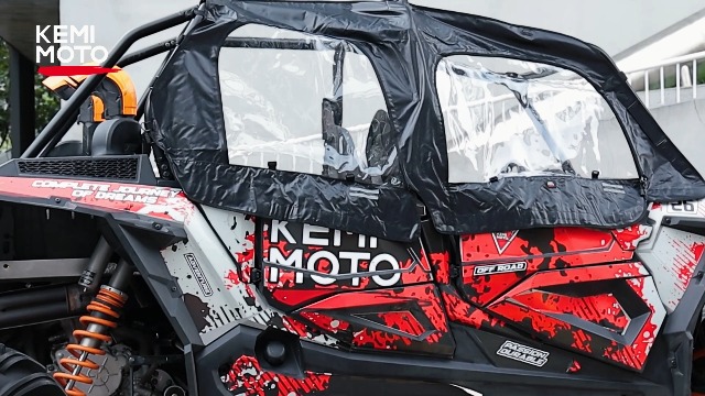 KEMIMOTO Soft Cab Enclosure Compatible with RZR XP4 1000, 2023