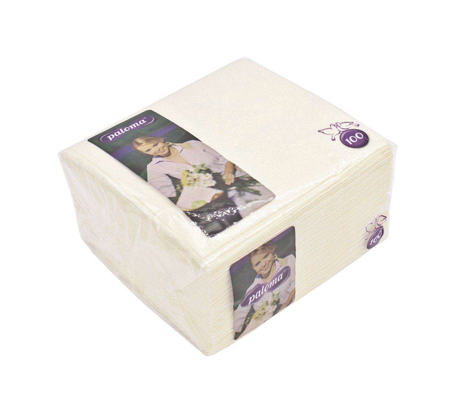 SERVIETTES 1 PLY 30CM X 30CM PACK OF 100