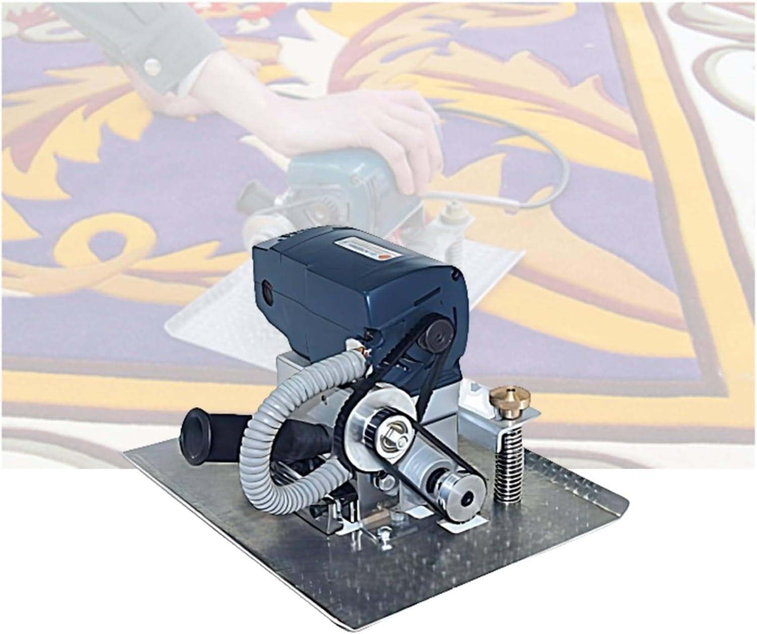 Carpet Trimmer, Flat Rug Shearing Machine, Carpet Trimmer, 15000 RPM, Electric Rug Shears Carpet Carving Tool for Handmade Rug Clean and Tufted Rug
