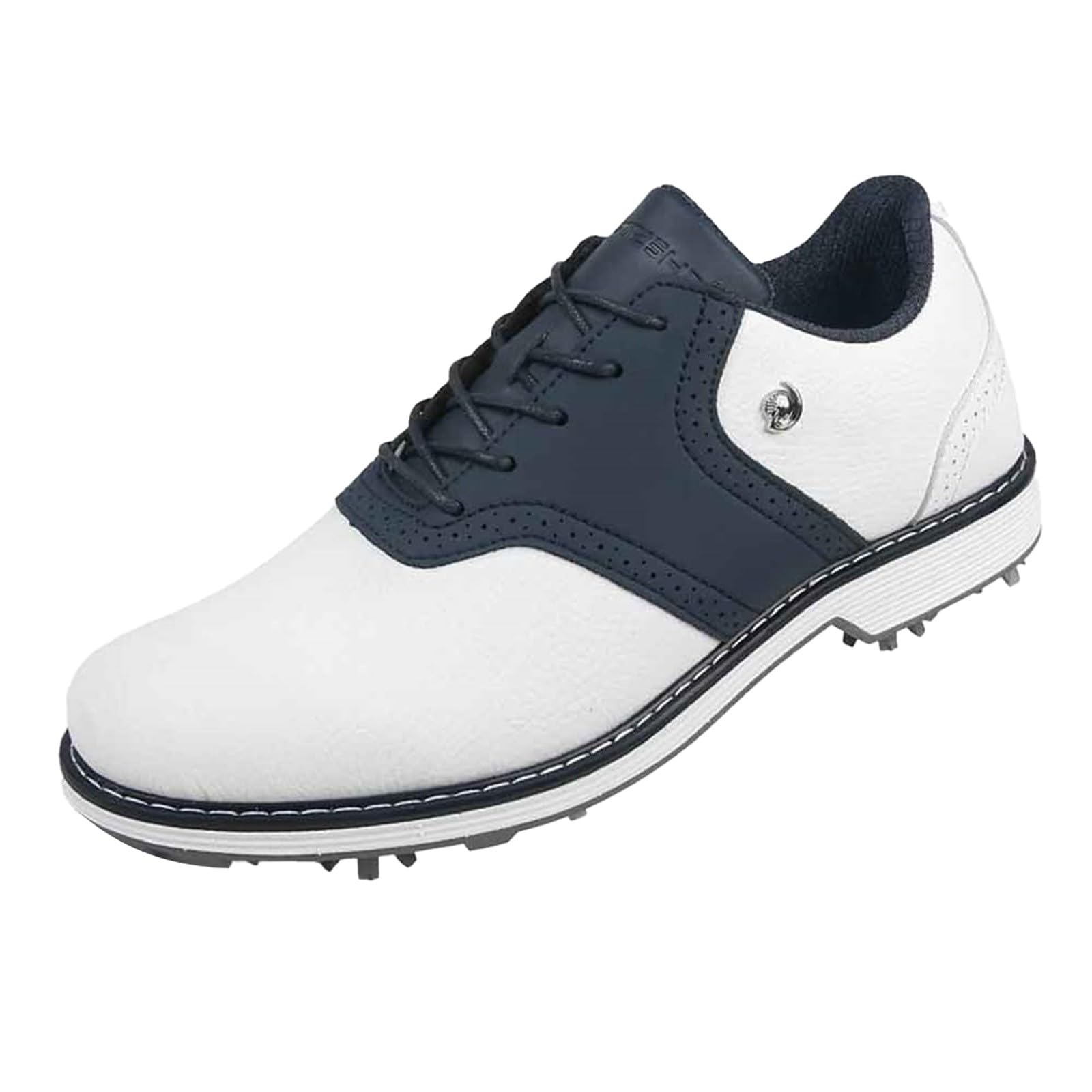 Herren-Golfschuhe, Schnürschuhe, elegant, lässig, Übergröße, Anzugschuhe