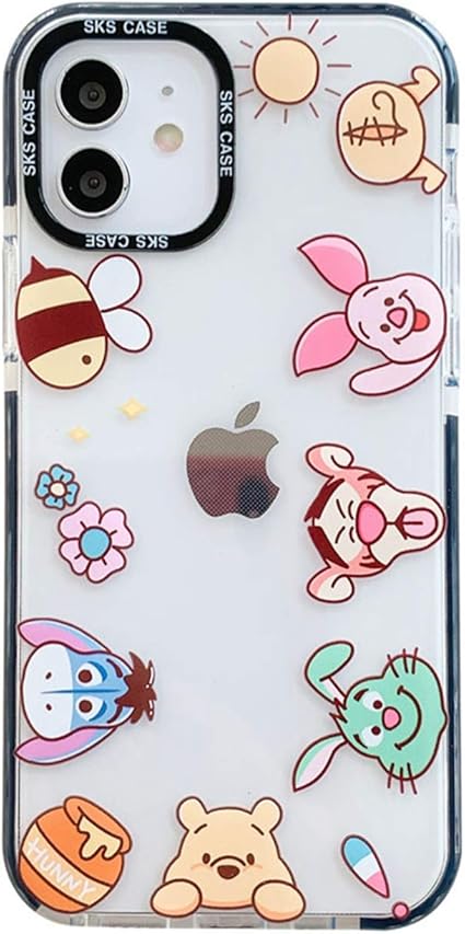 Amazon Co Jp Iphone11ケース ディズニー くまのプーさん Iphone12 Iphone12pro Iphone12mini Iphone12 Pro Max 対応 対応 コミック調 漫画 スマートフォン用ケース Tpu素材 耐衝撃 落下防止 軽量 スリム 薄型 傷防止 可愛い スマホケース スマホカバー 家電 カメラ