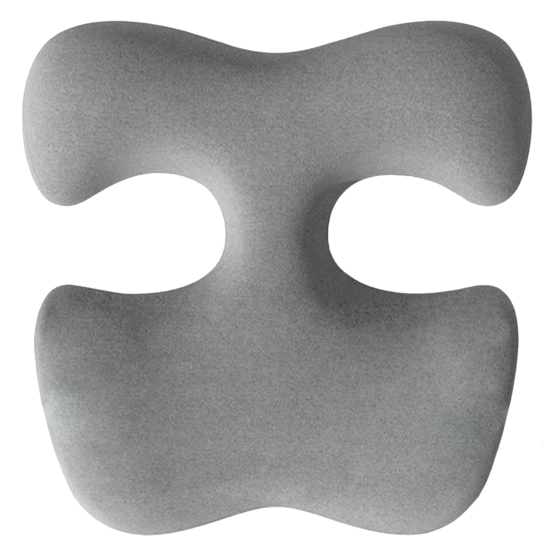 Almohada de lactancia para mujeres, almohada para el pecho, cofre ergonómico de espuma viscoelástica, propenso a tomar siestas, soporte para spa, salón de belleza, mesa de masaje para dormir, gris c