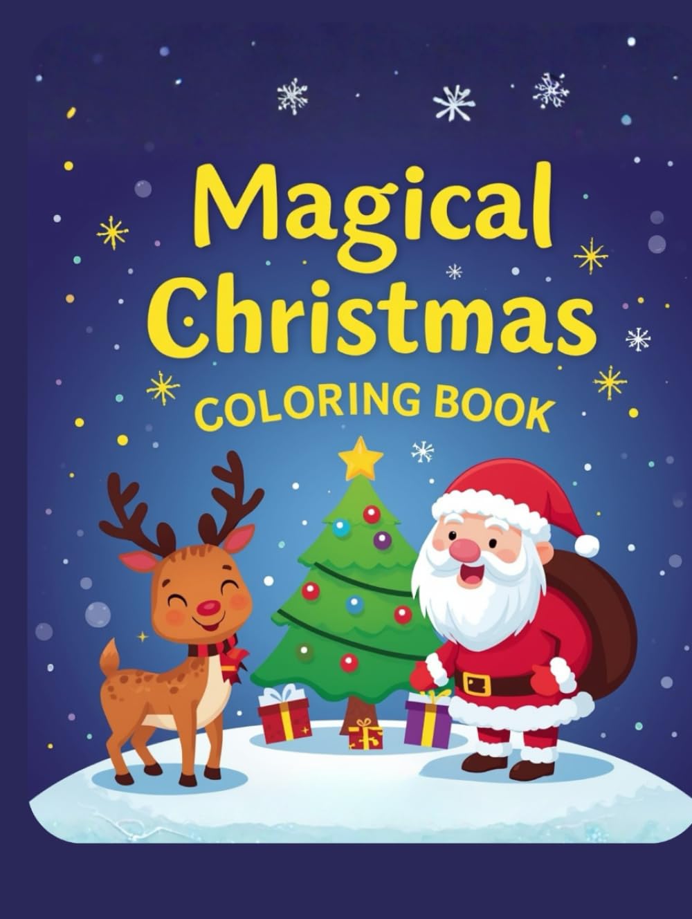 Magical Christmas Coloring Book: A Cute and Enchanting Holiday Coloring Adventure (Colouring Book CHRISTMAS)