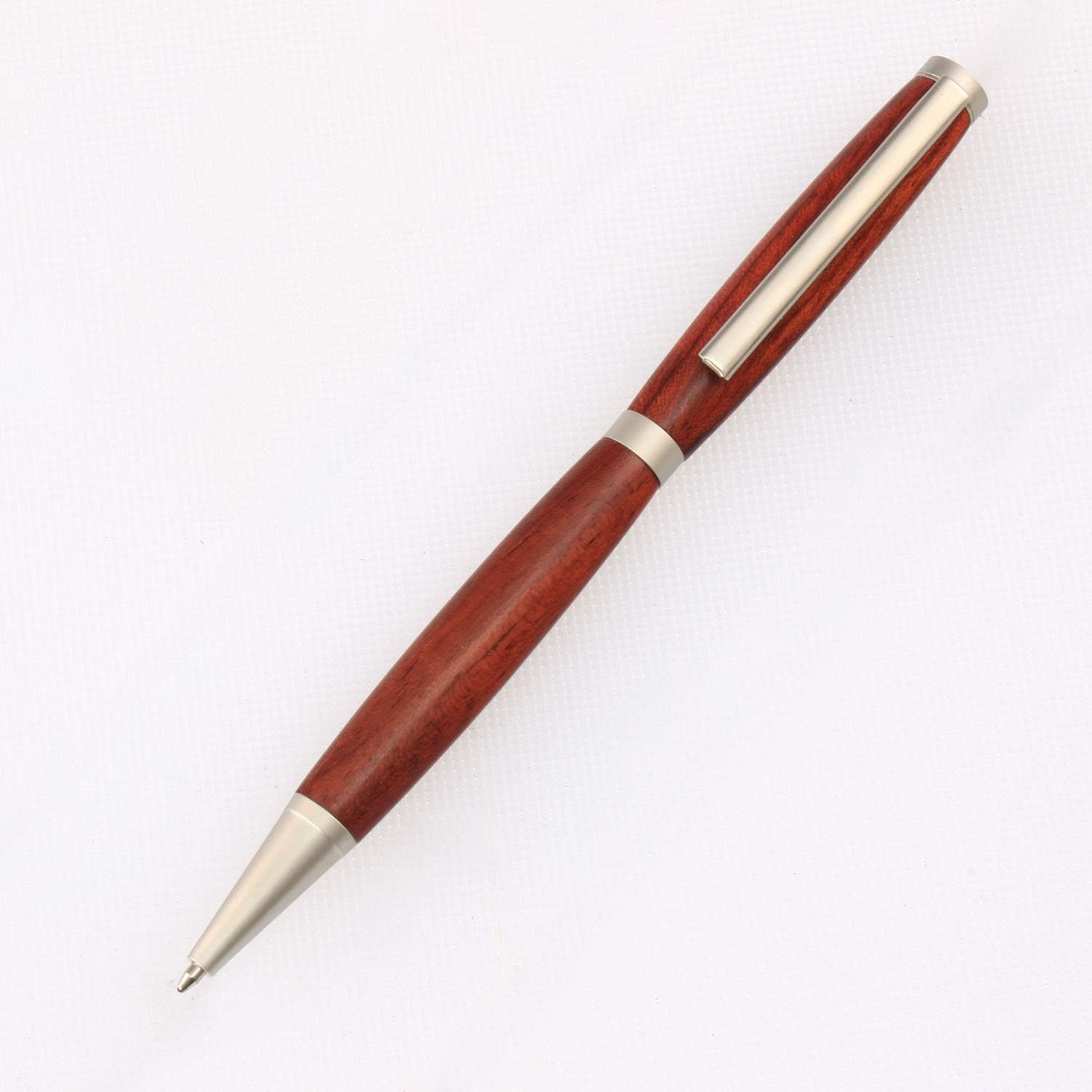 Legacy Woodturning, Slimline Pen Kit - Satin Nickel, 10 Pack