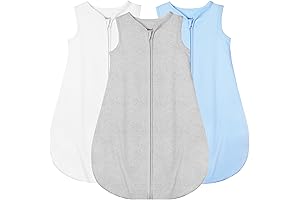 Organic Cotton Sleep Sack for Babies and Toddlers (6-12 Months)