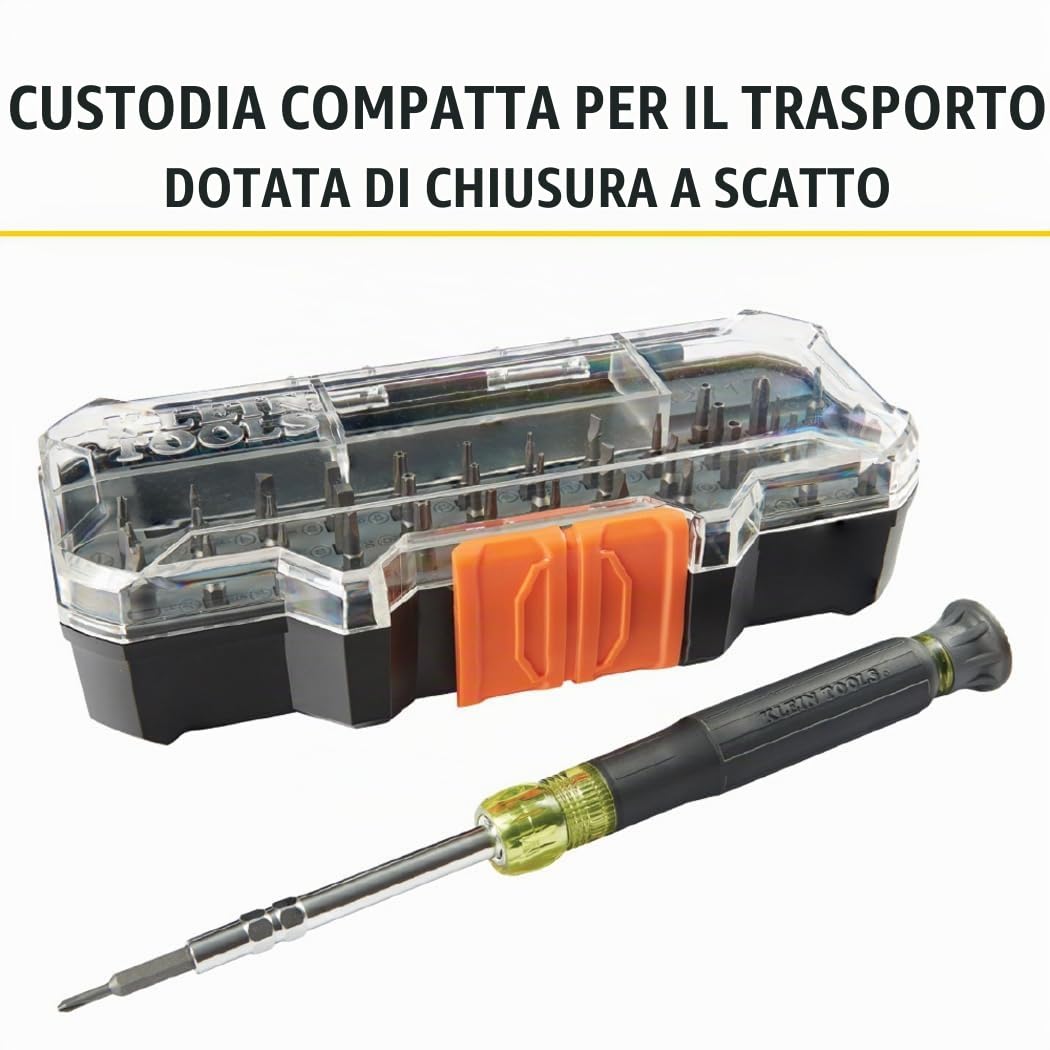 KLEIN TOOLS 32717 Cacciavite Multi-Bit