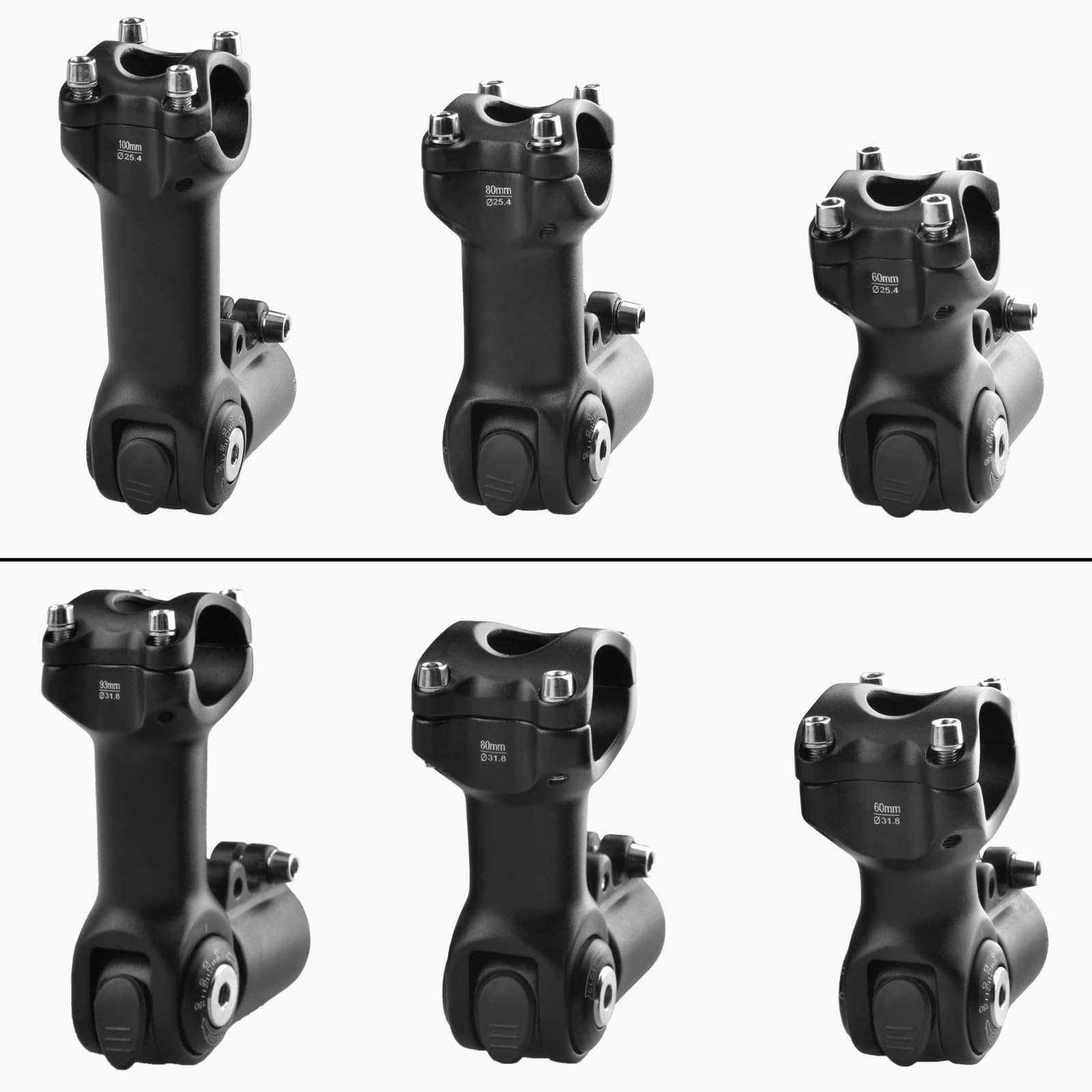 TRIWONDER Lenkererhöhung Aluminium Fahrrad Vorbau – MTB Gabelschaft Extender, Höhen-Adapter für Verstellbaren Ahead Vorbau, 28,6 mm / 1-1/8 Zoll