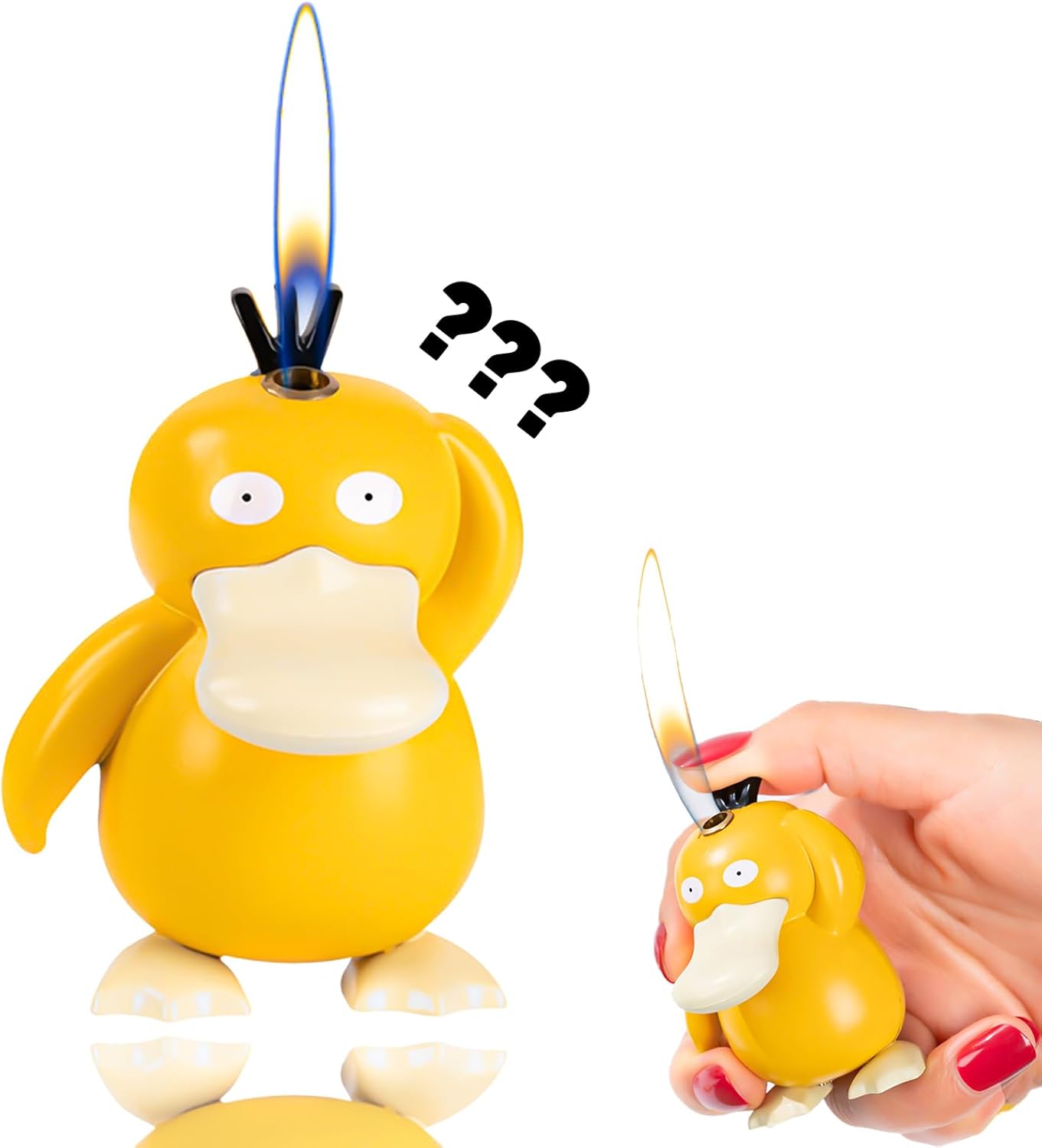 ROKDRGA Cute Funny Lighters Butane Refillable, Portable