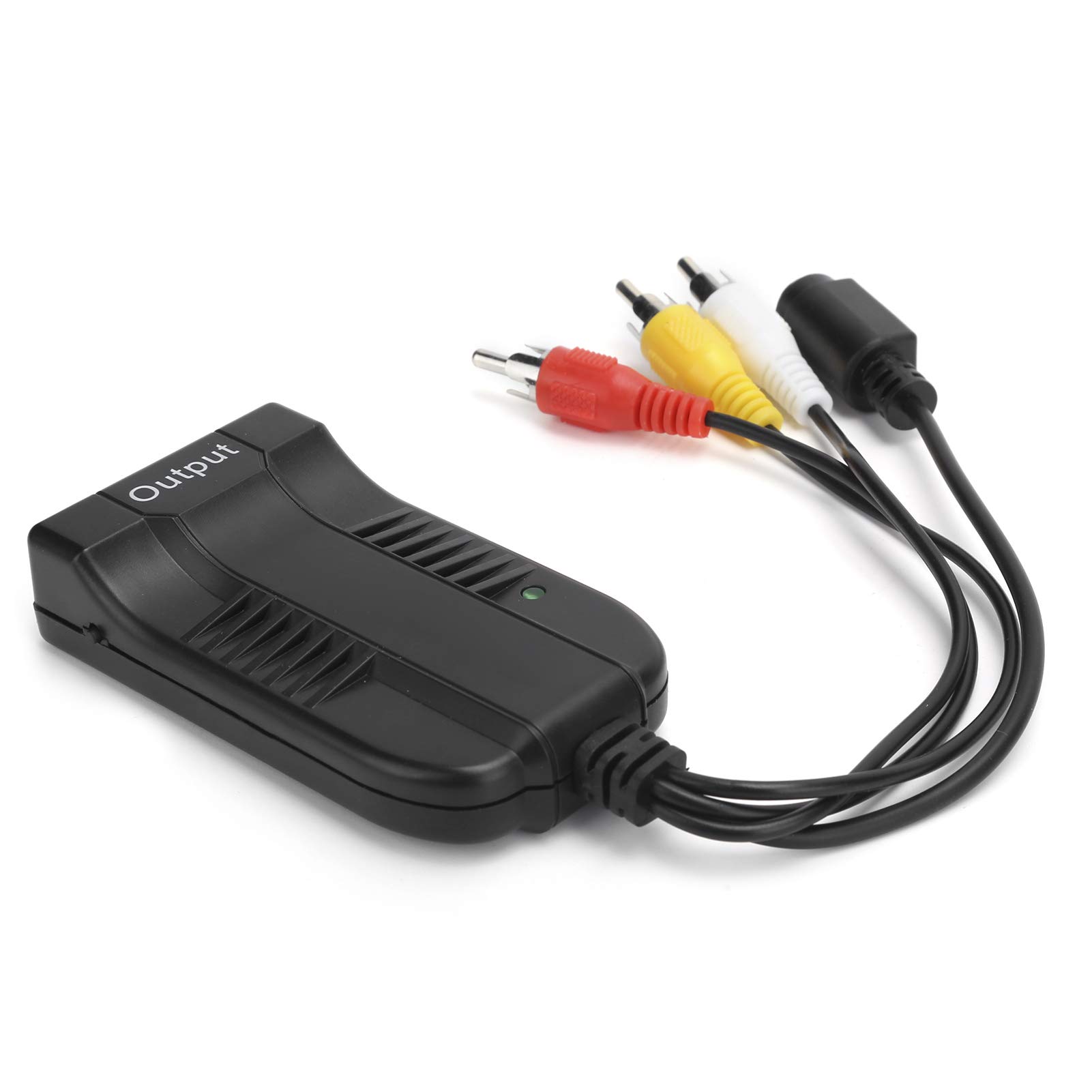 S-Video to Hdmi Converter Video Converter S Video su Hdmi 3 Composite Adattatore con connettore maschio 1080P, Hdmi Adattatore Svideo Hdmi Cavo per HDTV DVD VHS VCR