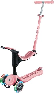Globber – GO•UP Sporty Lights – 3-Wheel Scooter with Seat