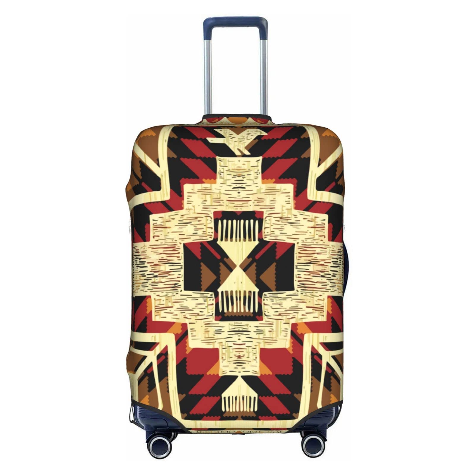 Amazon.co.jp: [RFSHOP] スーツケースカバー ネイティブ柄 西部