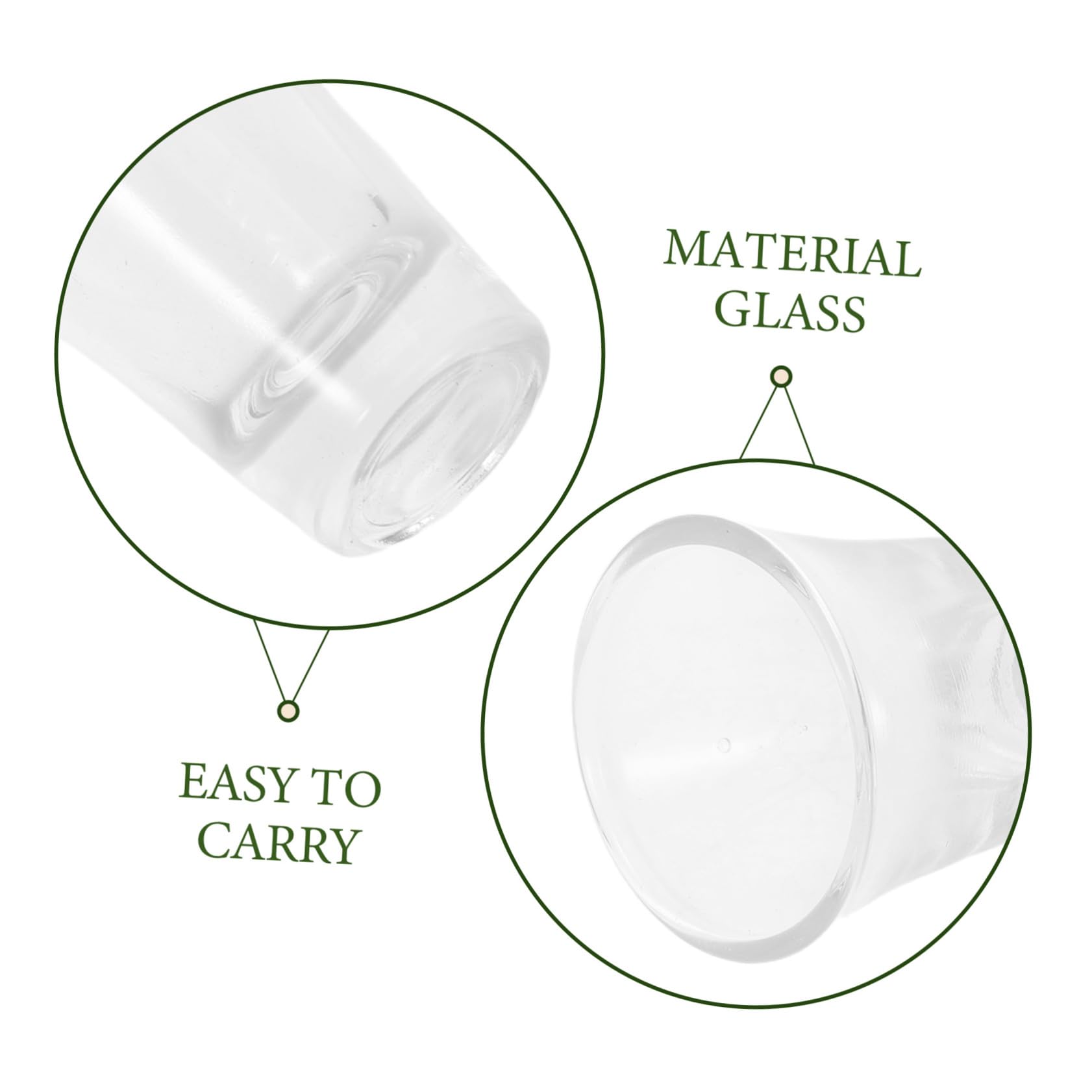 Verres à Shot de Saké 15 Ml en Verre Robuste Transparent, Mini-calices de Communion pour Cérémonies Religieuses à Domicile, Ensemble 24 Pièces Portables pour Dégustation et Usage