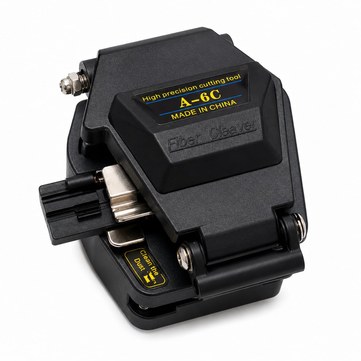 6C Fiber Cleaver | High Precision Optical Fiber Cutting Tool for FTTH, FTTX | Durable Tungsten Blade for 48,000+ Cleaves | Adjustable Blade Position | Cold Welding hot melt tools-image-46