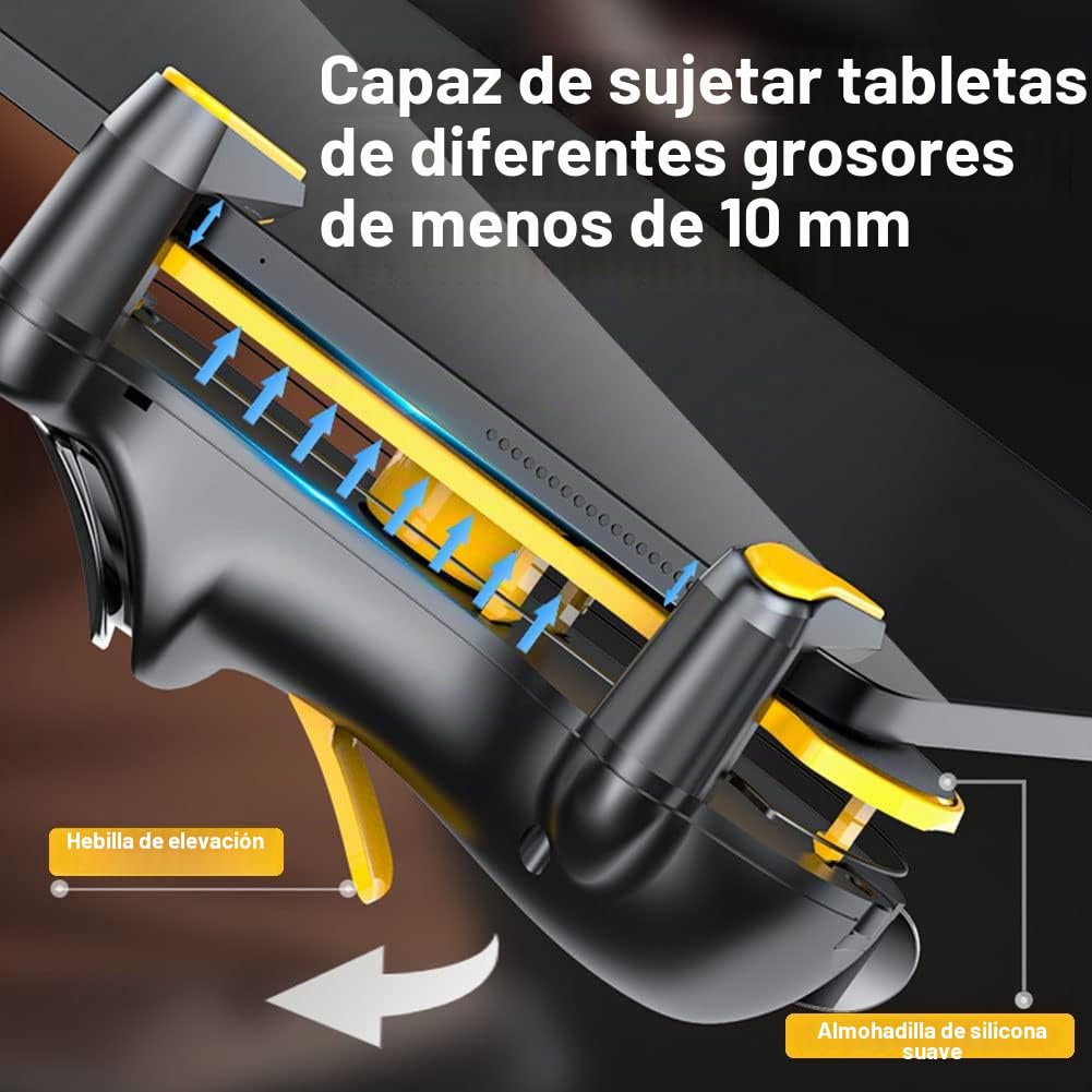 Tablet Gatillos Controlador 4 Triggers Mando [ Tiro Rápido ] para Call of Duty PUBG Compatible con iPad y Android
