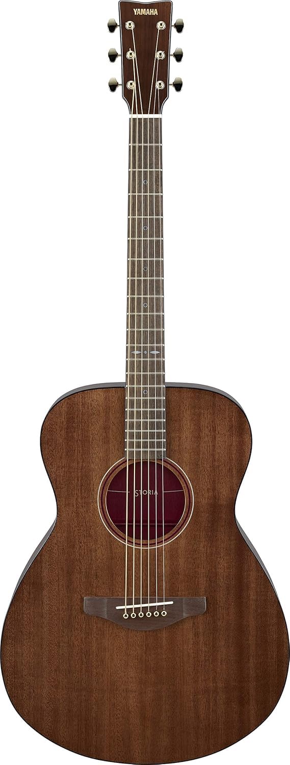 Amazon.com: Yamaha Storia III Acoustic Guitar, Chocolate Brown