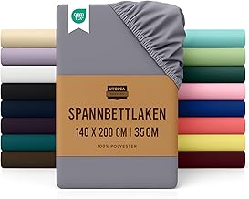 Utopia Bedding Brushed Microfibre Deep Fitted Sheet